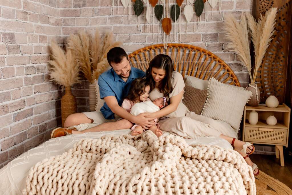 Cave Springs newborn photographer, newborn portraits NW Arkansas, lifestyle newborn photography near me