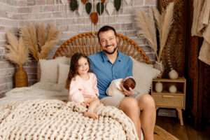 Cave Springs newborn photographer, newborn portraits NW Arkansas, lifestyle newborn photography near me
